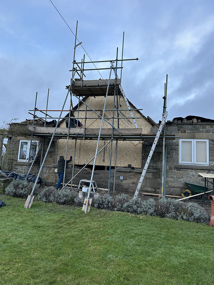 Chimney Stack Rebuild | Northumbrian Builders